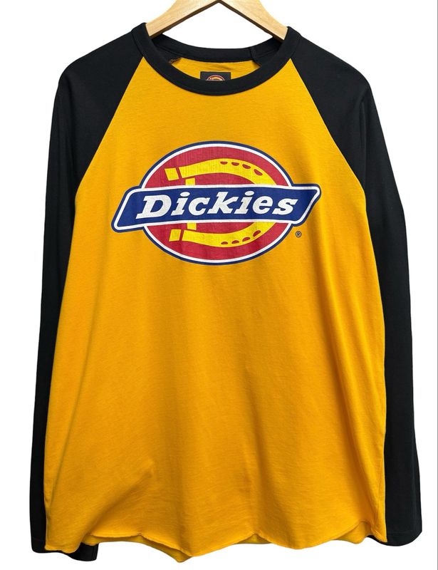 Worn Once Supreme Dickies Raglan L/S Top Black Size M