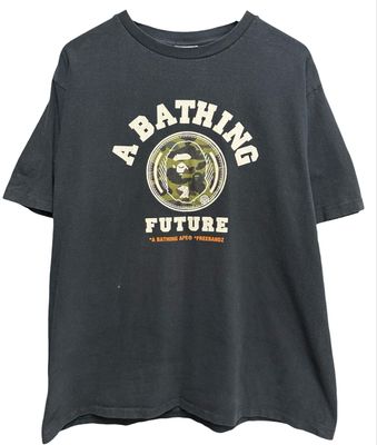 Pre Owned BAPE x FUTURE Tee Black Size XL SS21