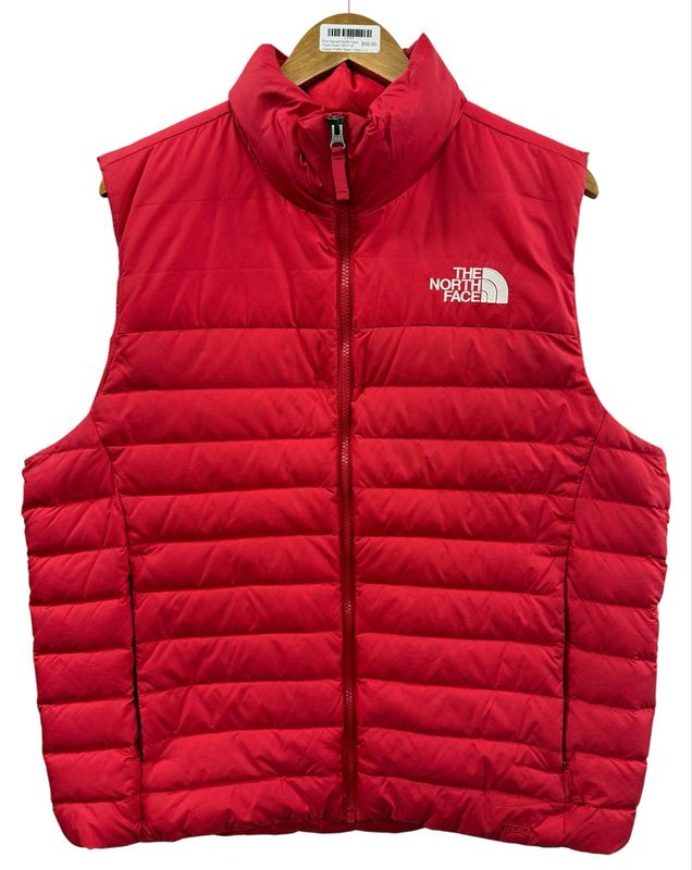Pre Owned North Face Flare Down 550 Full Zipper Puffer Vest II Size L