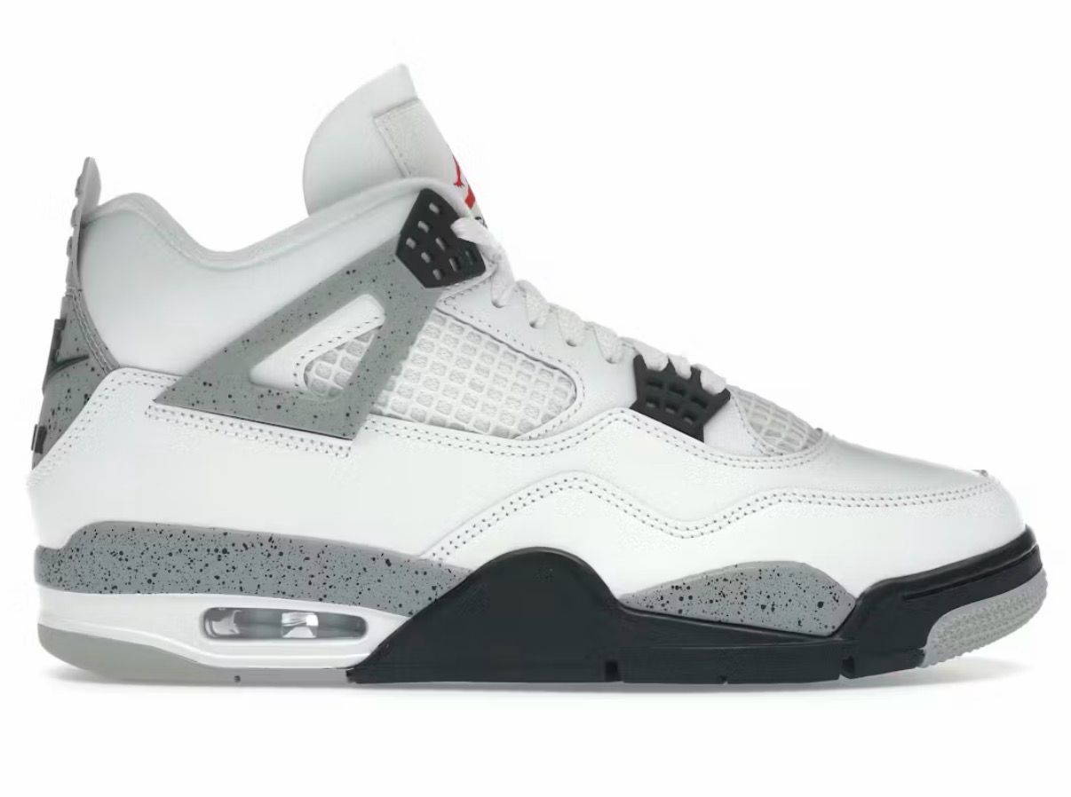 Jordan 4 Retro White Cement (2025) Size 10.5 (BRAND NEW)