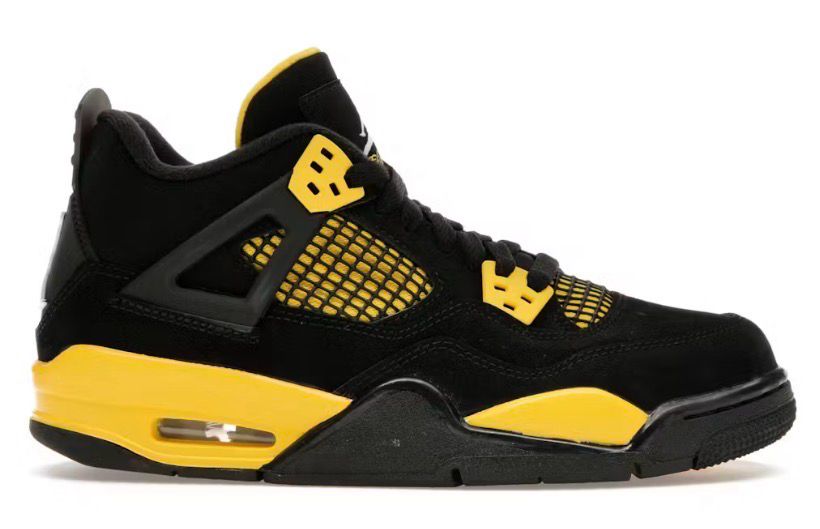 NEW Jordan 4 Retro Thunder (2023) (GS) Size 6.5Y
