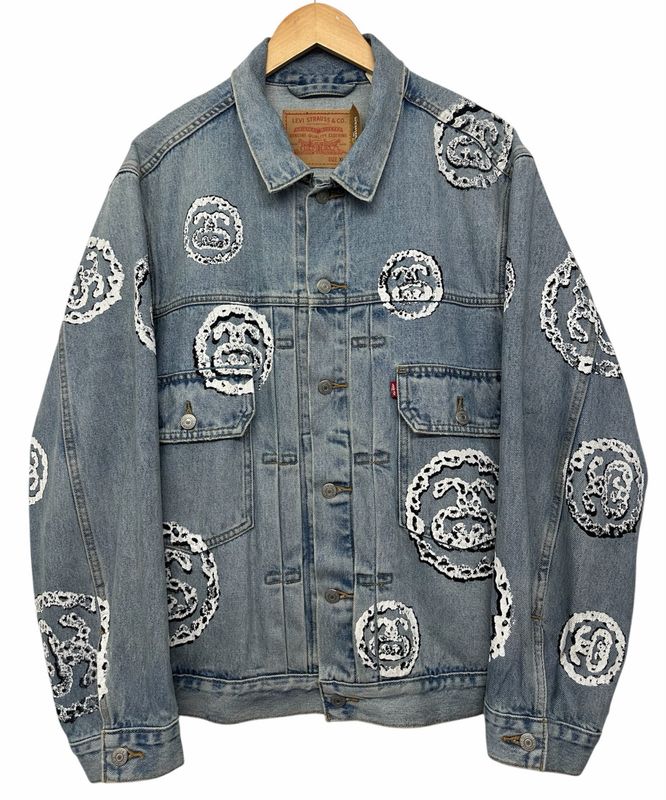 Stussy x Denim Tears Type 2 Jacket Indigo Size XL (Lightly WORN)