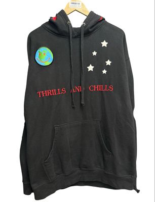 Pre Owned Cactus Jack Travis Scott Astroworld World Peace Hoodie Size XL