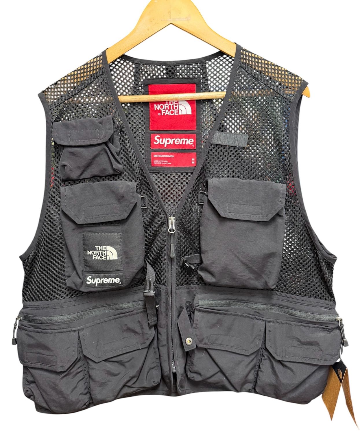Supreme The North Face Cargo Vest Black Size M (NEW)
