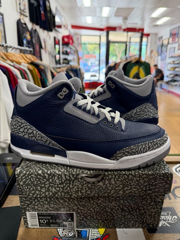 Jordan 3 Retro Georgetown (2021) Size 10.5 (WORN)