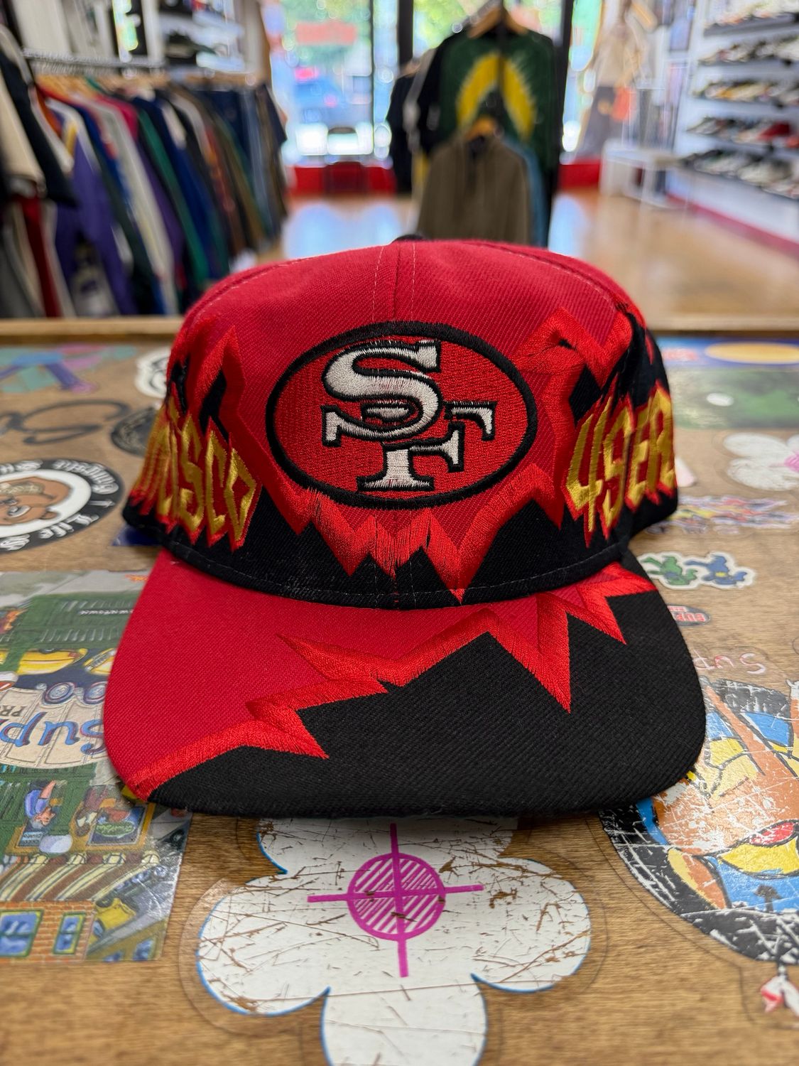 Vintage 49ers Jagged Lettering Snapback