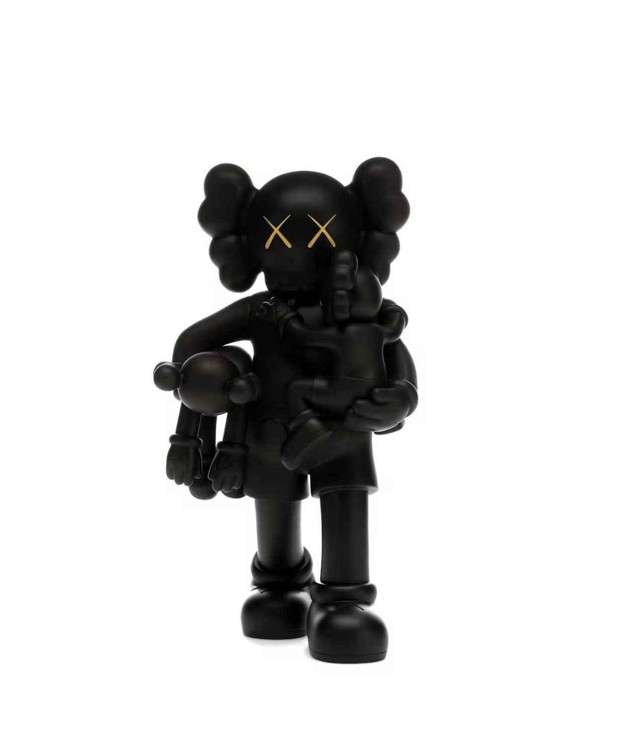 KAWS Clean Slate Vinyl Figure Black