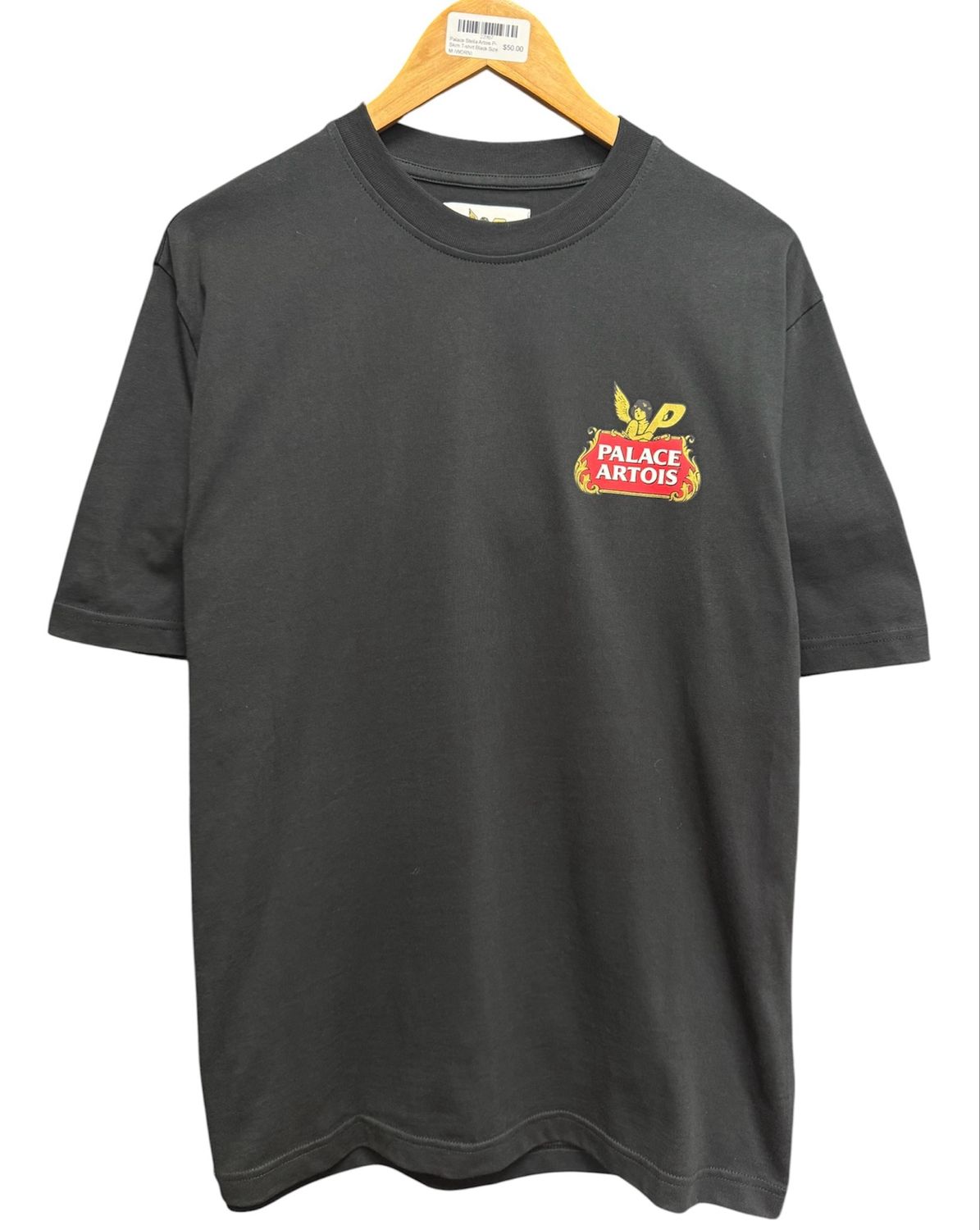 Palace Stella Artois P-Skim T-shirt Black Size M (WORN)