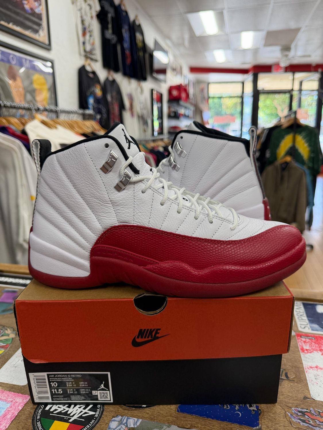 Jordan 12 Retro Cherry (2023) Size 10 (Lightly Used)