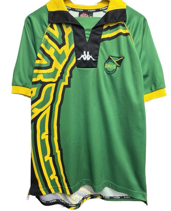 Jamaica 1998 Retro Away Jersey Size M (WORN)