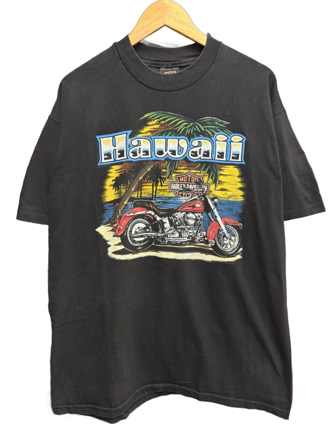 Vintage 1984 Harley Davidson Waipahu Tee Size XL