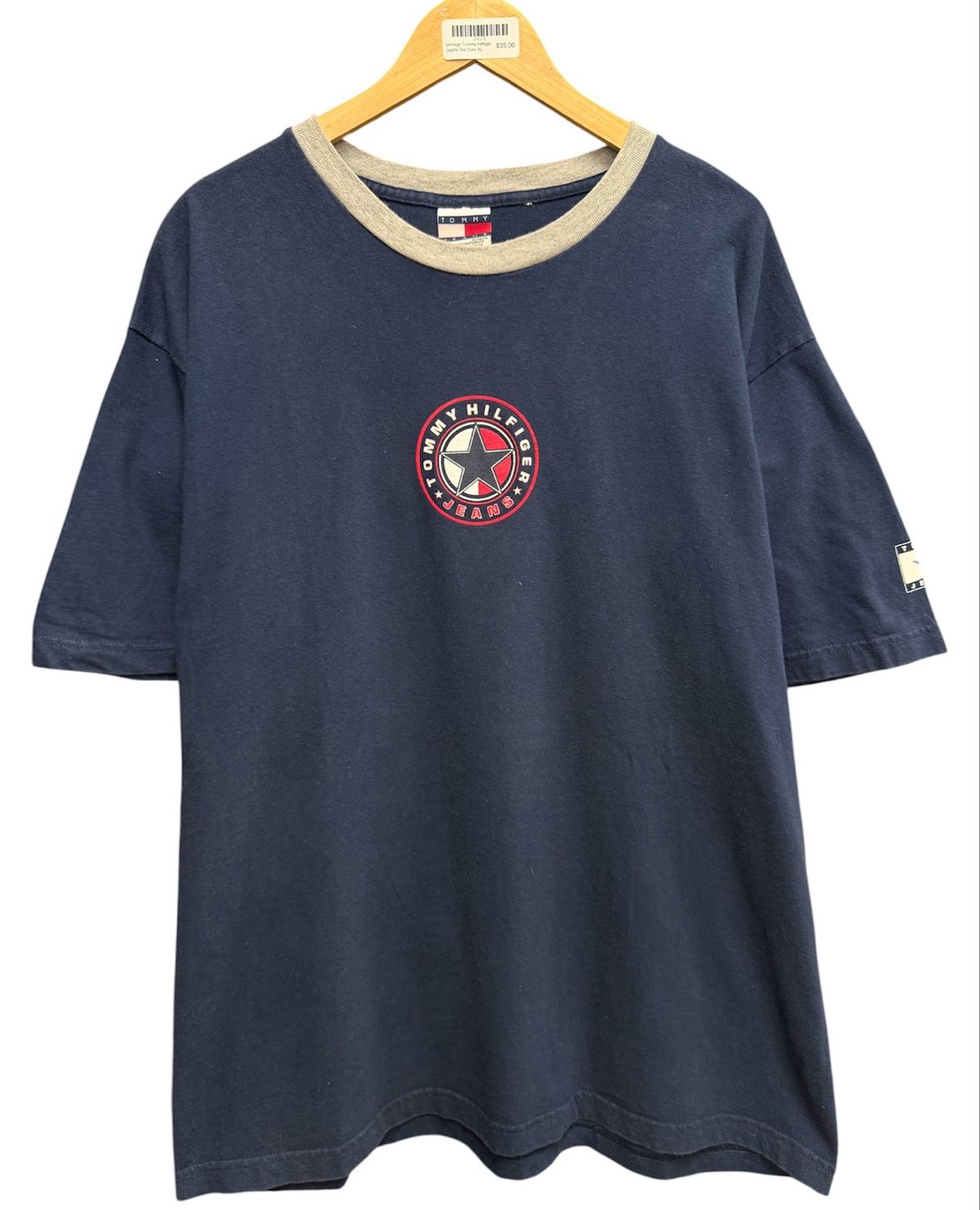 Vintage Tommy Hilfiger Jeans Tee Size XL