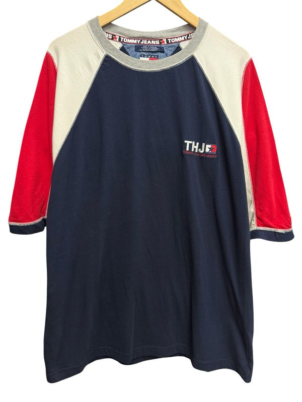 Vintage 90s Tommy Hilfiger Jeans Tee Size XL