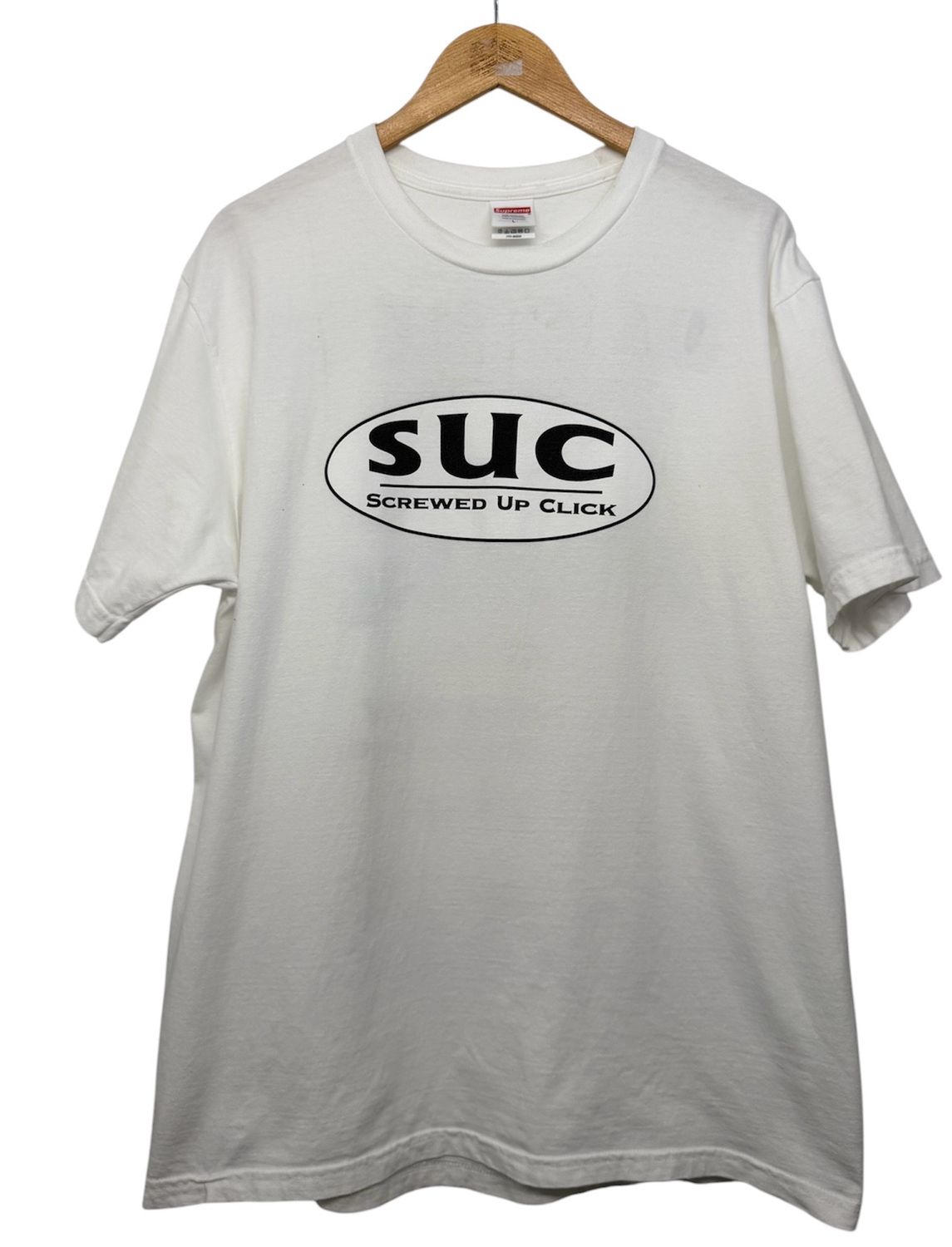Supreme DJ Screw SUC Tee White Size L (WORN)