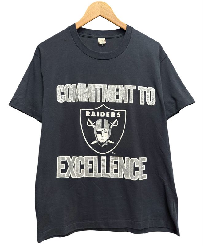 Vtg Raiders Tee Size L