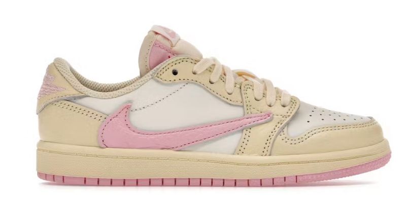 DS Jordan 1 Retro Low OG SP Travis Scott Shy Pink (PS) Size 2.5Y
