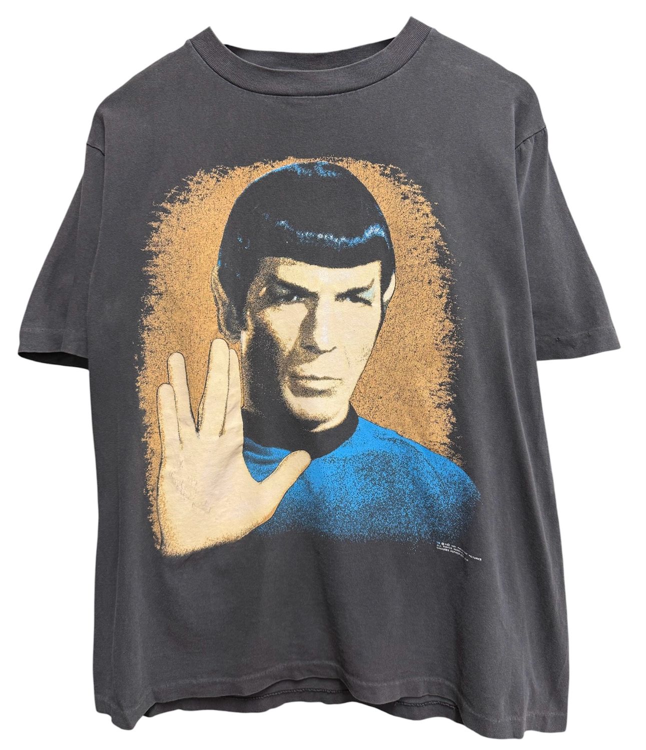 Vtg Spok Long Live and Prosper Star Trek Tee Size L