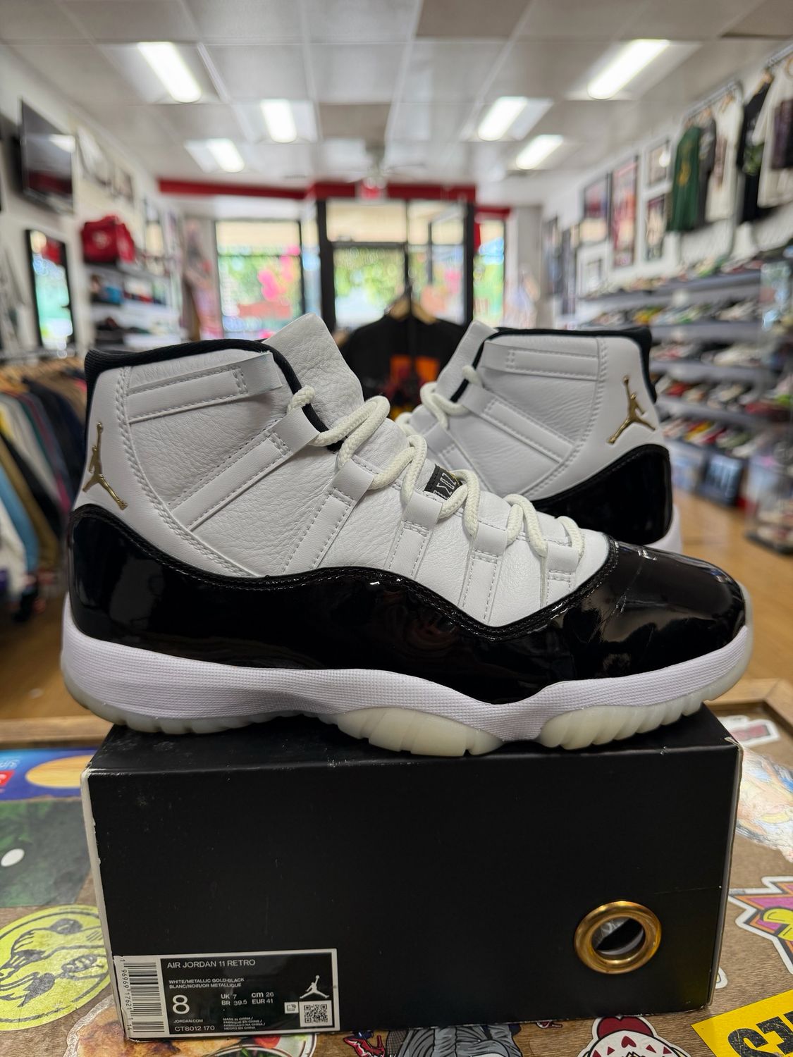 Jordan 11 Retro DMP Gratitude (2023) Size 8 (WORN)