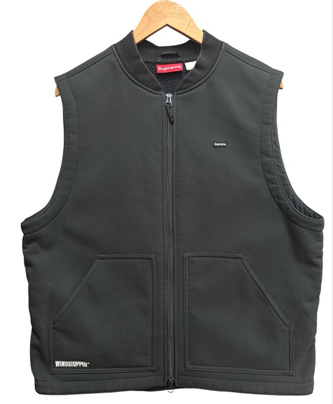 Supreme WINDSTOPPER Work Vest Black Size M