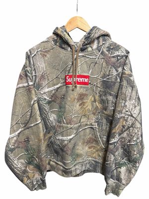 Supreme Box Logo Hooded Sweatshirt (FW25) Realtree AP Camo Size L (WORN)