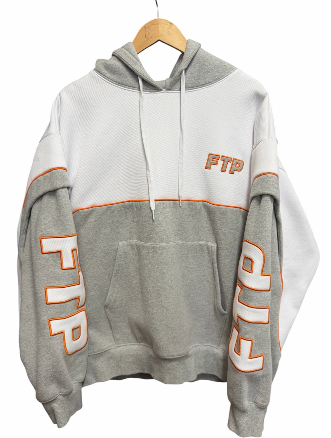 FTP Mesh Piping Logo Pullover FW23 Size XL (Lightly Worn)