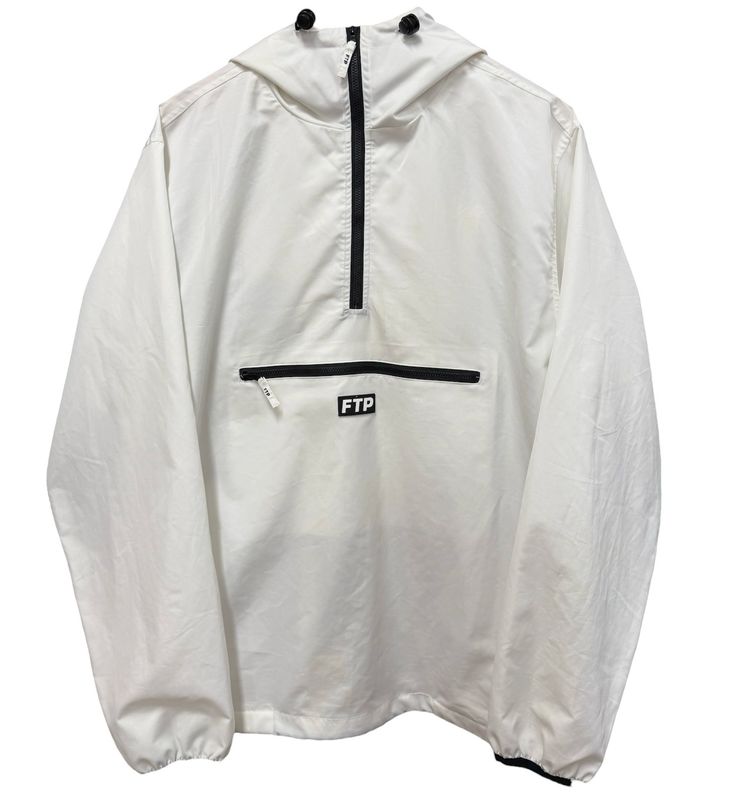 Pre Owned FTP Tagger Anorak White Size L