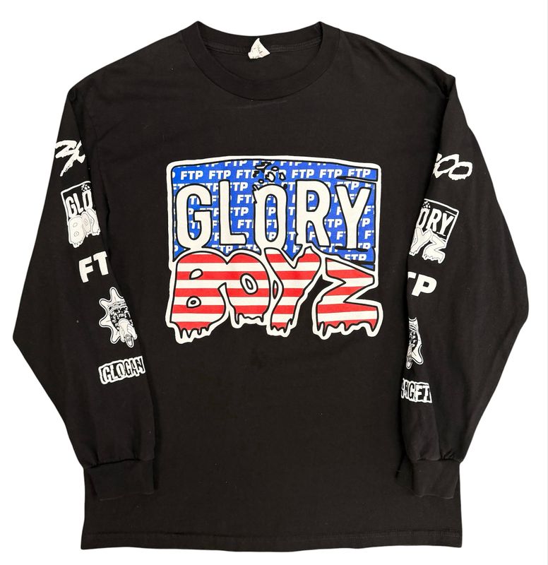 Pre Owned FTP x Glory Boys Long Sleeve Size L