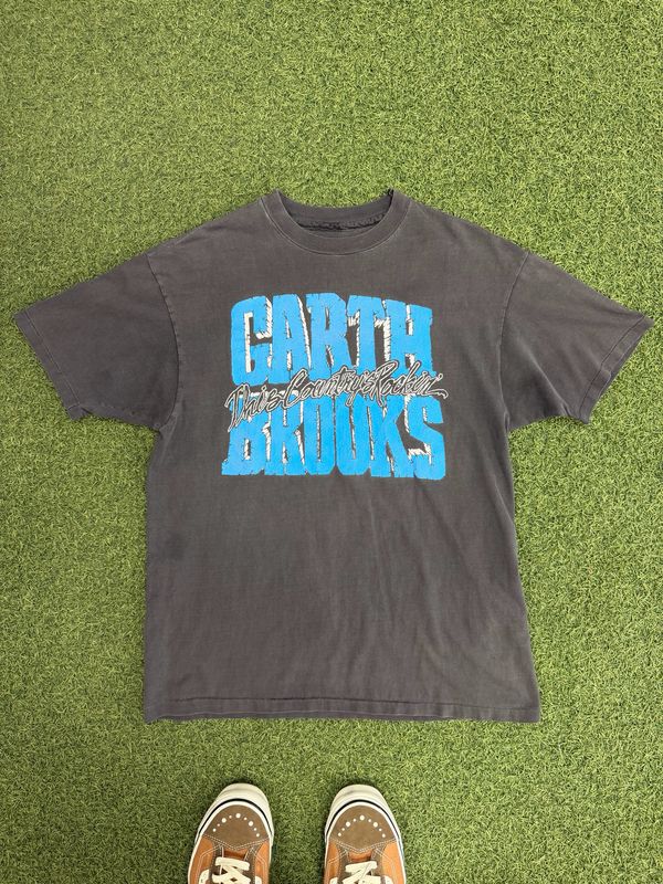 Vtg Garth Brooks Tee Size L