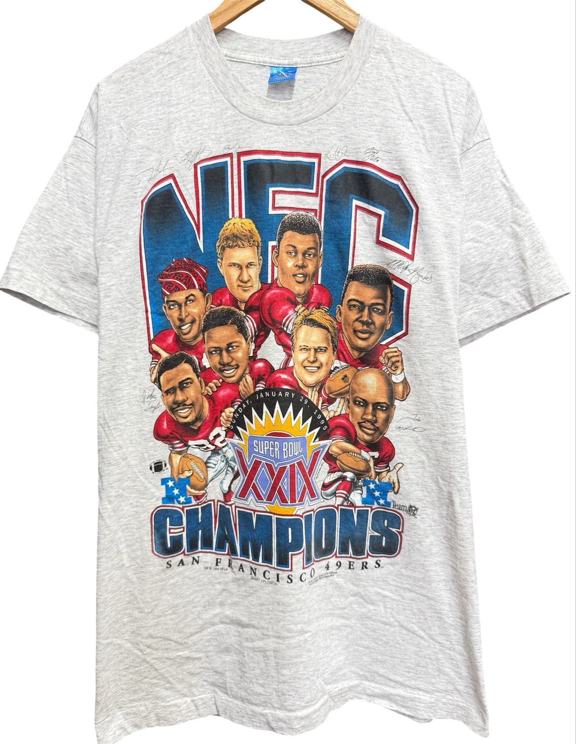 Vintage 49ers Super Bowl Champions Shirt Size XL
