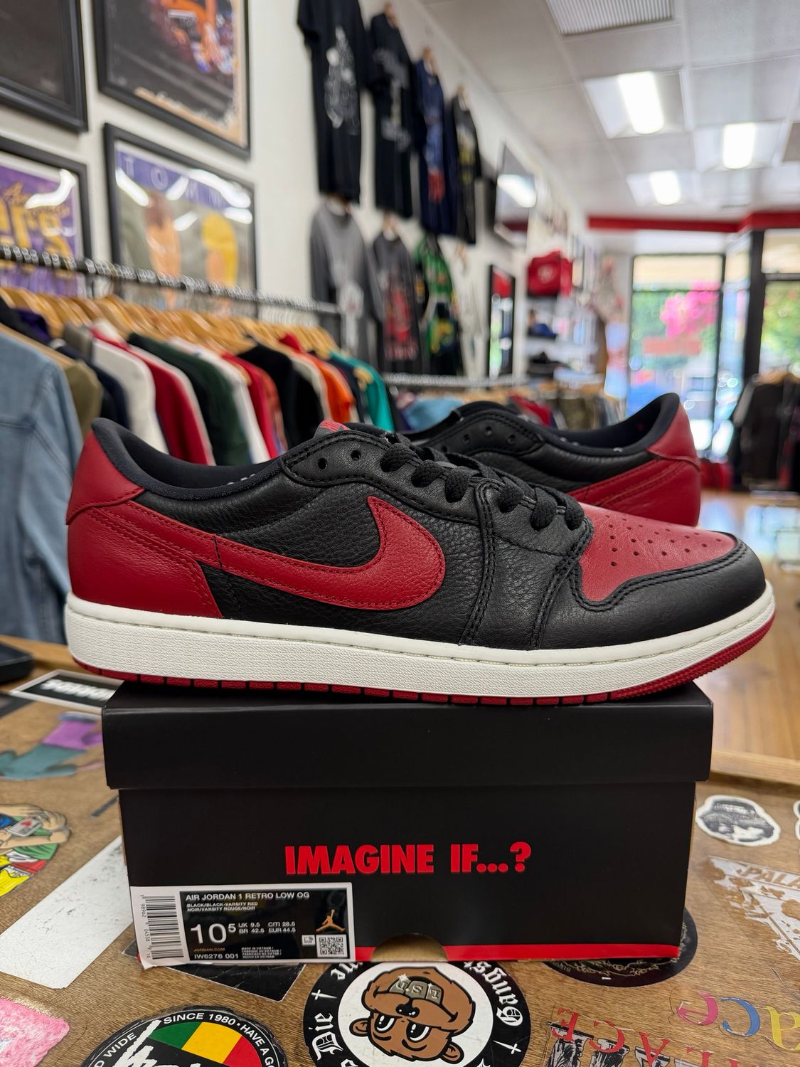 Jordan 1 Retro Low OG Banned Size 10.5 (Tried-On)
