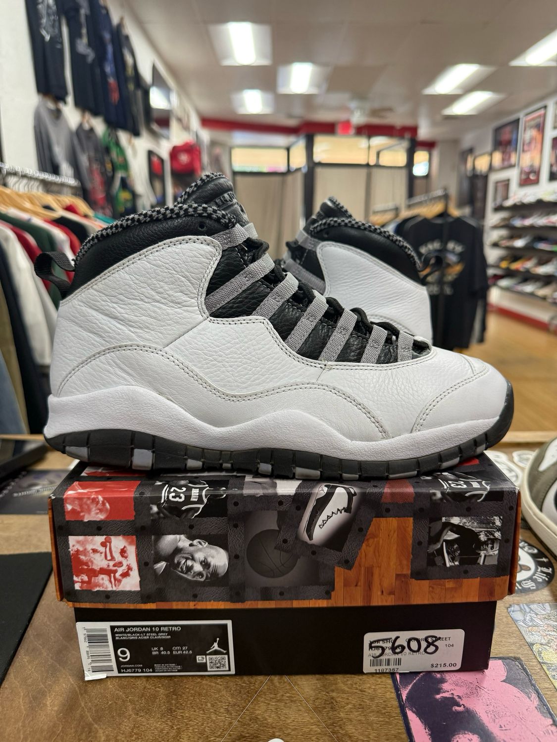 Pre Owned Jordan 10 Retro OG Steel (2025) 9