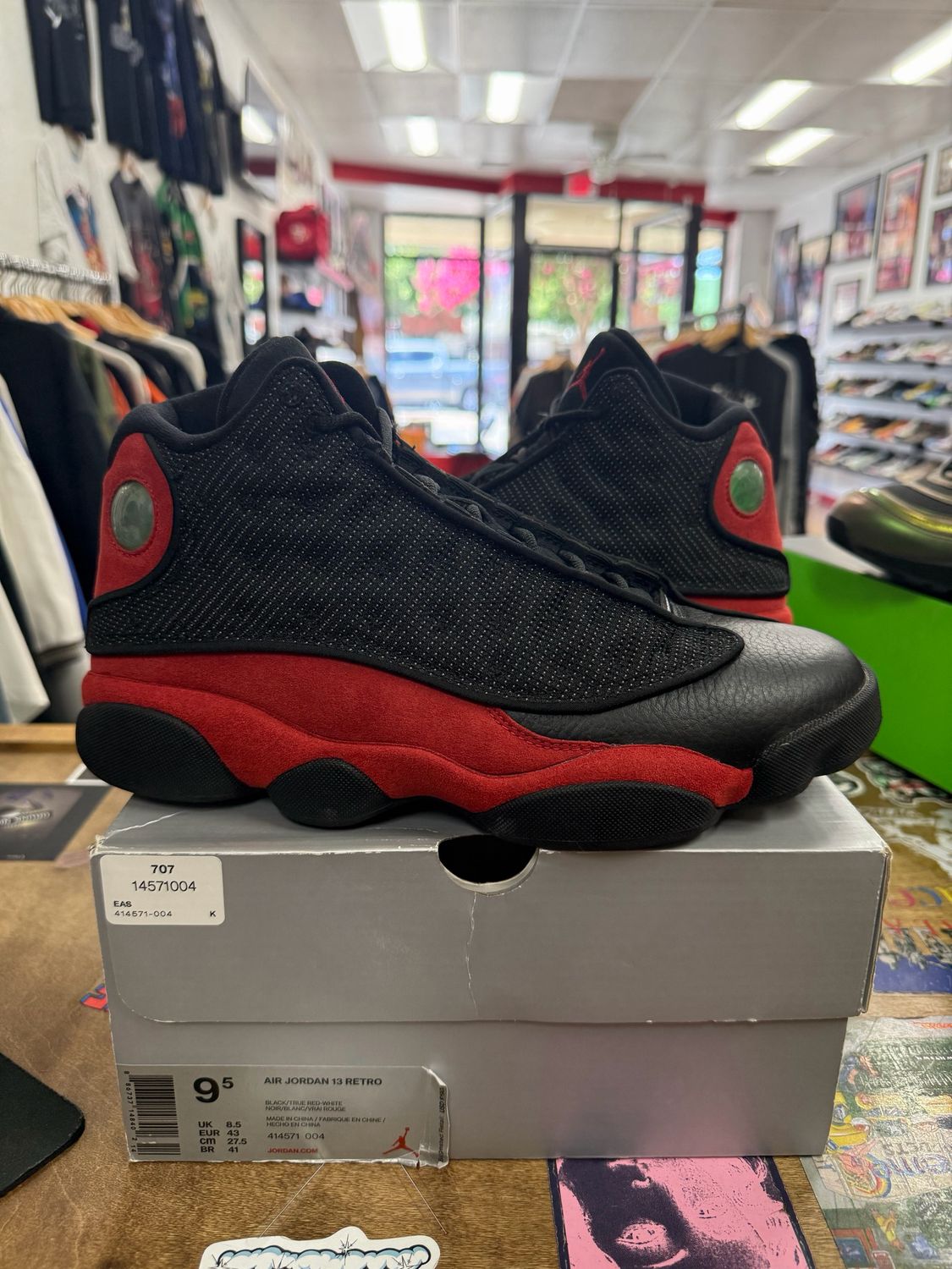 Pre Owned Jordan 13 Retro Bred (2017) Size 9.5