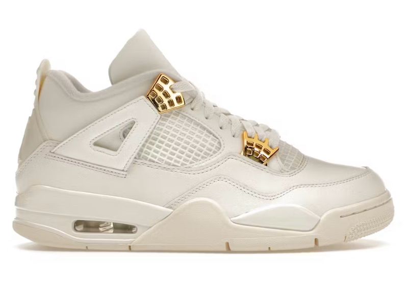 Jordan 4 Retro Metallic Gold (Women's) Size 7.5W (NEW)