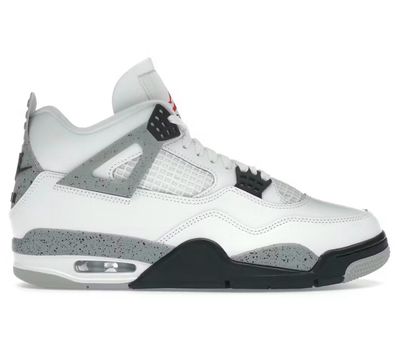 New Jordan 4 Retro White Cement (2025) Size 10