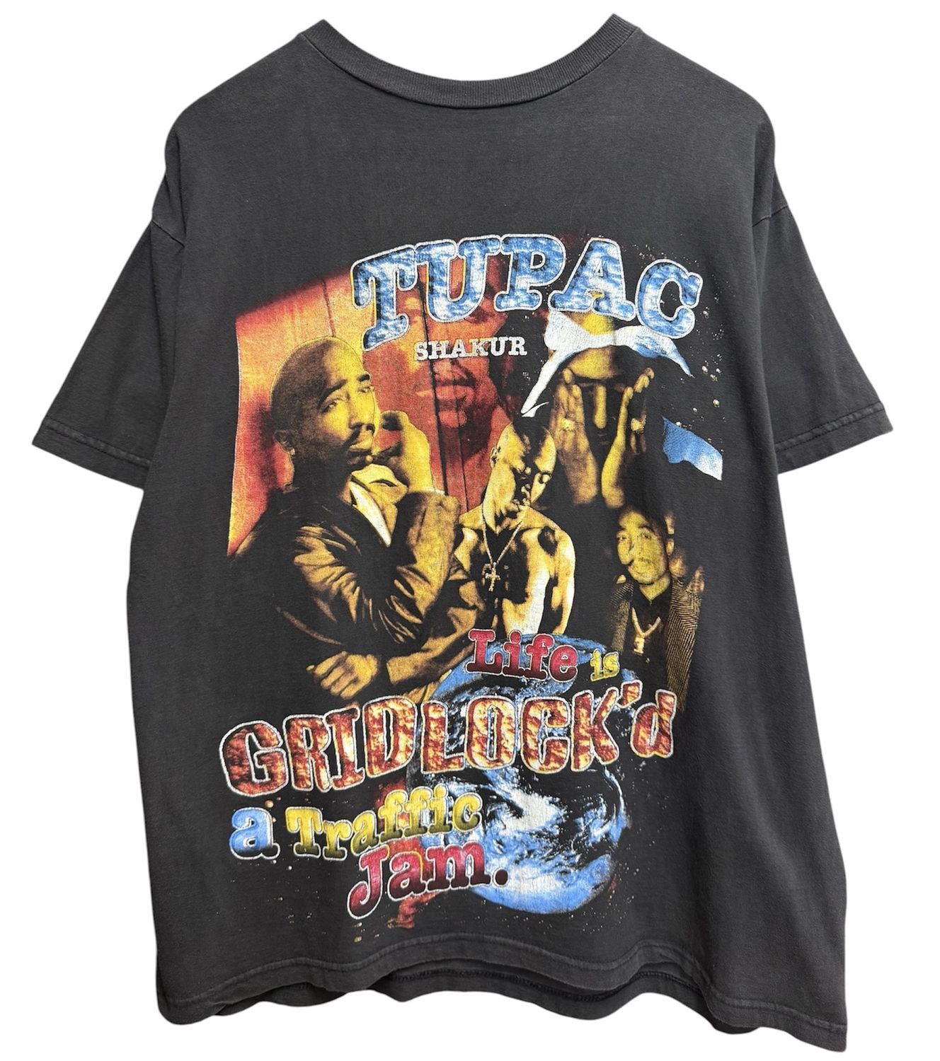 Vintage 90's Tupac I Aint Mad At Cha Rap Tee Size XL