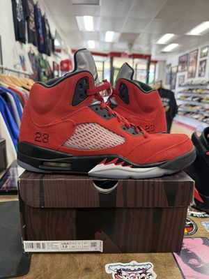 Pre Owned Jordan 5 Retro Raging Bull Red (2021) Size 12