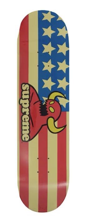 NEW Supreme Toy Machine Skateboard Deck Multicolor