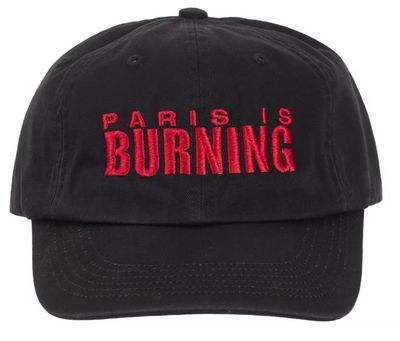 Supreme Paris Is Burning 6-Panel Black (NEW)