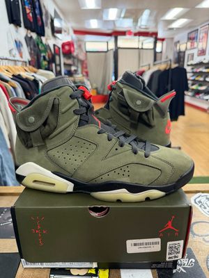 Jordan 6 Retro Travis Scott Size 10 (Lightly Worn)