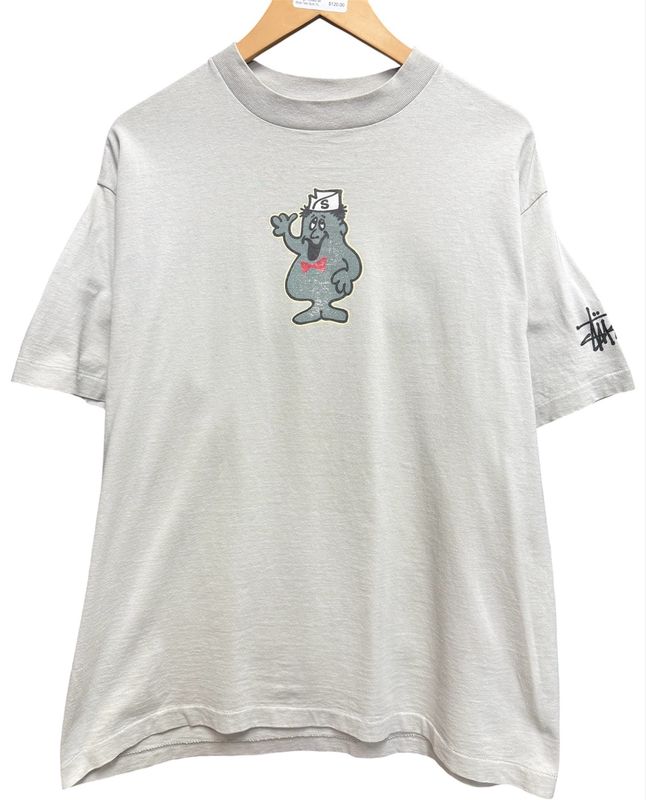 Vintage Stussy Mr Blob Tee Size XL