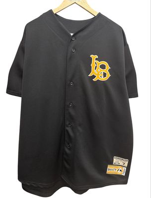 Vintage Jason Giambi Long Beach State Baseball Jersey Size XXL  28x33