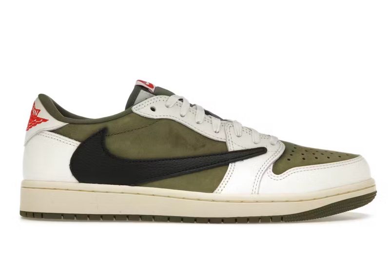 Jordan 1 Retro Low OG SP Travis Scott Medium Olive Size 9 (NEW)