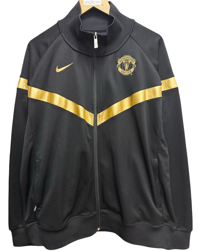 Early 00s Nike x Manchester United T Golden Eugene Track Jacket Size XL