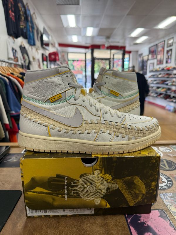 Pre Owned Jordan 1 Retro High OG SP Union LA Bephies Beauty Supply Summer of ‘96 Size 9