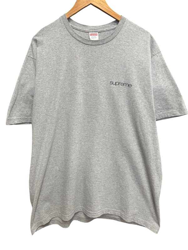 Pre Owned Supreme NYC Tee Heather Grey Size L