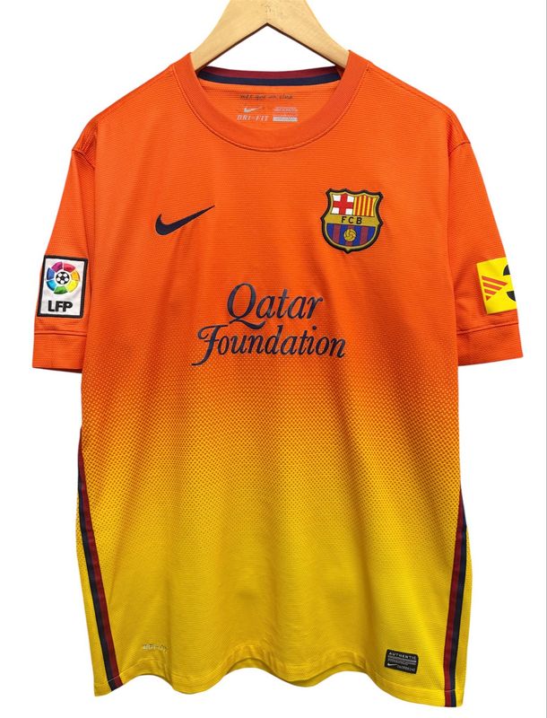 Pre Owned 2012-2013 Nike FC Barcelona Away Jersey Size L