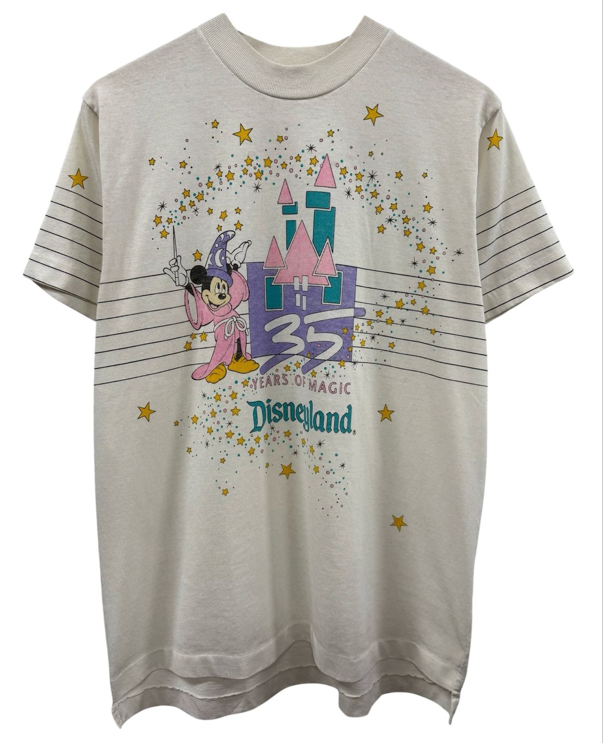 Vtg Disney 35th Anniversary Tee Size L