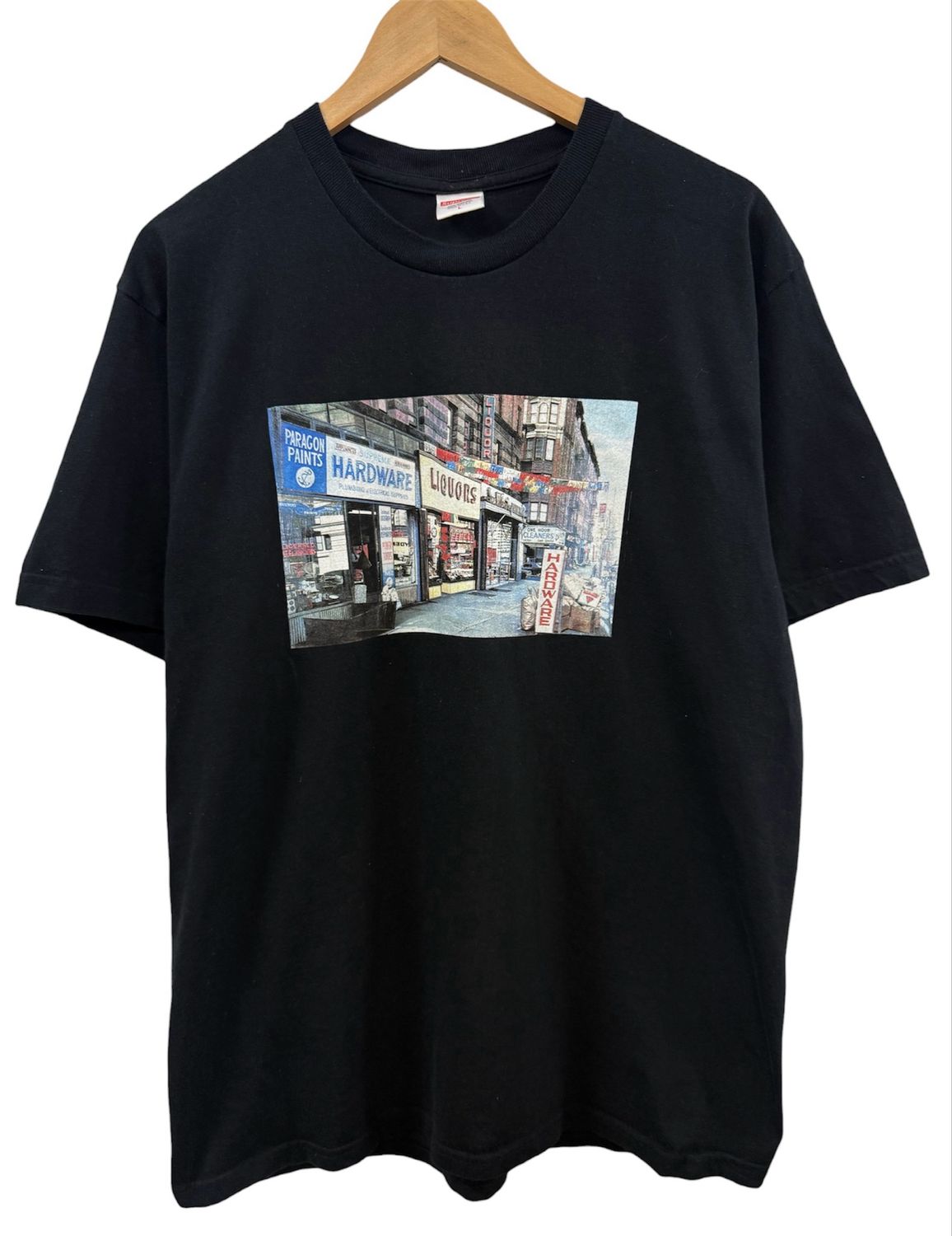 Pre Owned Supreme Hardware Tee Black Size L SS18