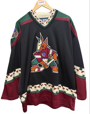 Vtg NHL Phoenix Coyotes Hockey Jersey Size XL