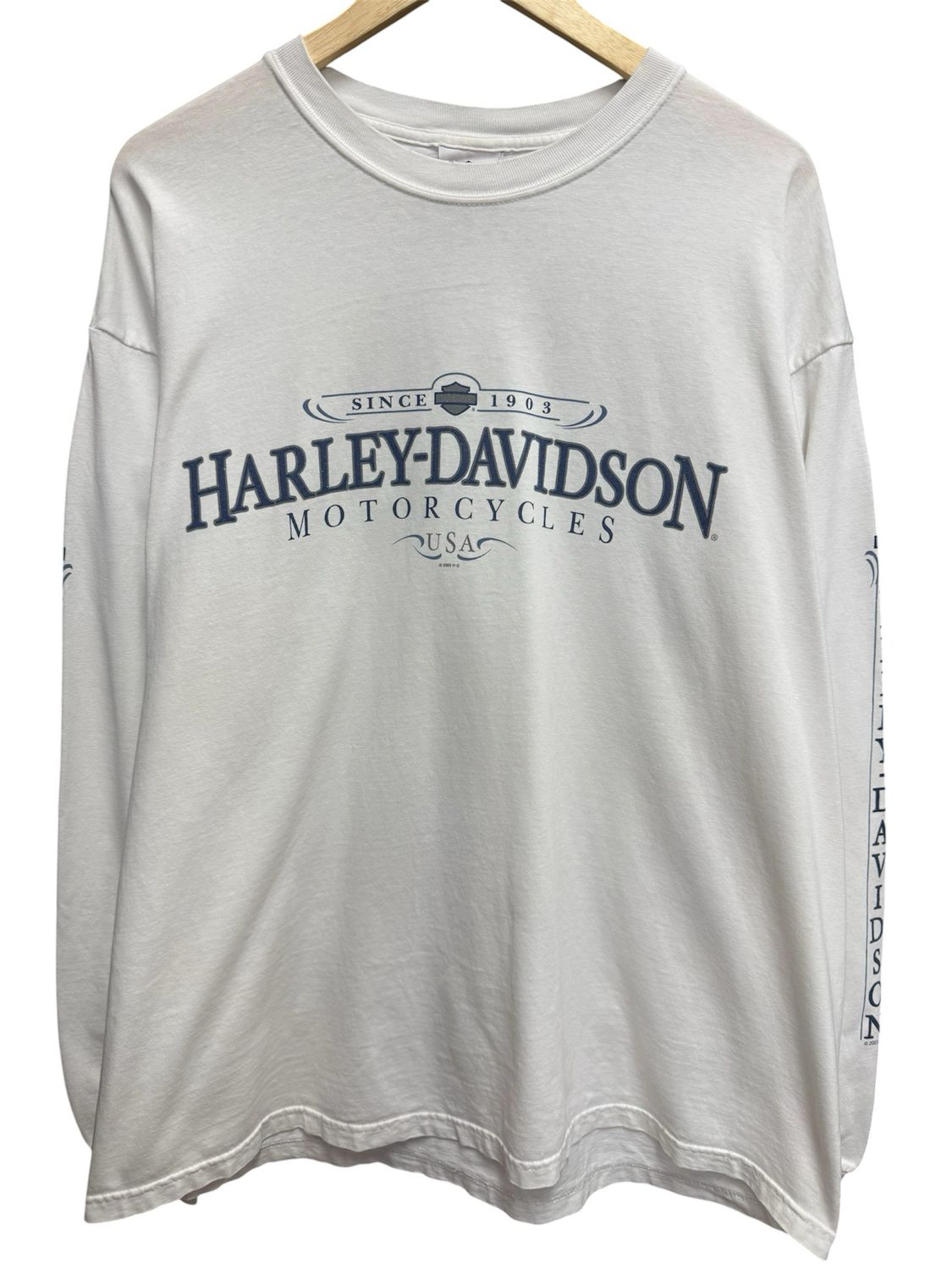 Early 00s Harley Davidson Redwood City, CA Long Sleeve Size XL